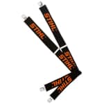 STIHL Braces with clips - Black