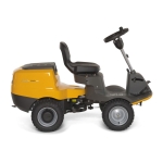 Stiga Park 300 Out-Front Ride-On with 95cm QF Electric Lift Deck