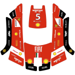 Husqvarna Automower Decal Skin - F1 Scuderia Edition