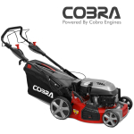 Cobra MX484SPCE 19" 4-Speed Petrol Lawnmower
