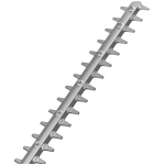 STIHL HLA 150 B Long-Reach Hedge Trimmer (Tool Only) - Image 9