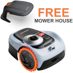 Segway Navimow i206E AWD 600m² Robotic Lawnmower - FREE Mower House worth £129