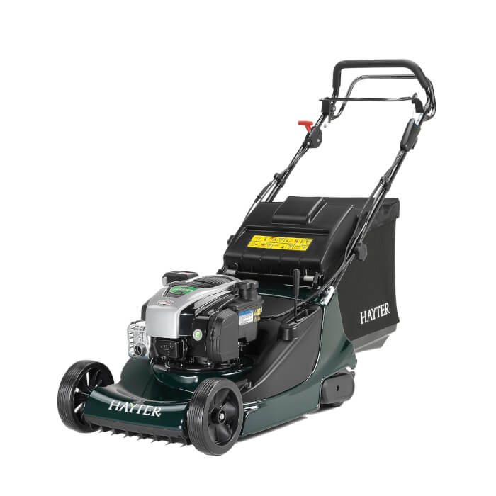 code476a-wpm-harrier-48cm-ad-es-34l-148_lrg.jpg Hayter Harrier 48 19" Petrol Roller Lawnmower with Electric Start (476) - Image 1