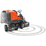Husqvarna RC 320Ts AWD Ride-On Mower with 112cm (44") CombiClip® Deck - Image 4