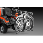 Husqvarna RC 320Ts AWD Ride-On Mower with 112cm (44") CombiClip® Deck - Image 11
