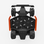 Mammotion LUBA 2 AWD robotic lawn mower bottom view
