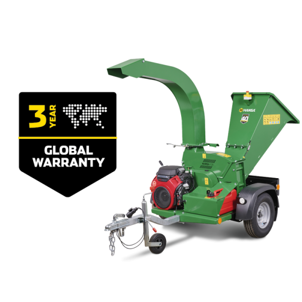 [GPT-6 Luna] Hansa C21RT 21 HP Road Towable Petrol Wood Chipper – view 2